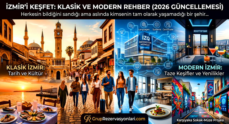 İzmir'i Keşfet: Klasik ve Modern Rehber (2026 Güncellemesi)